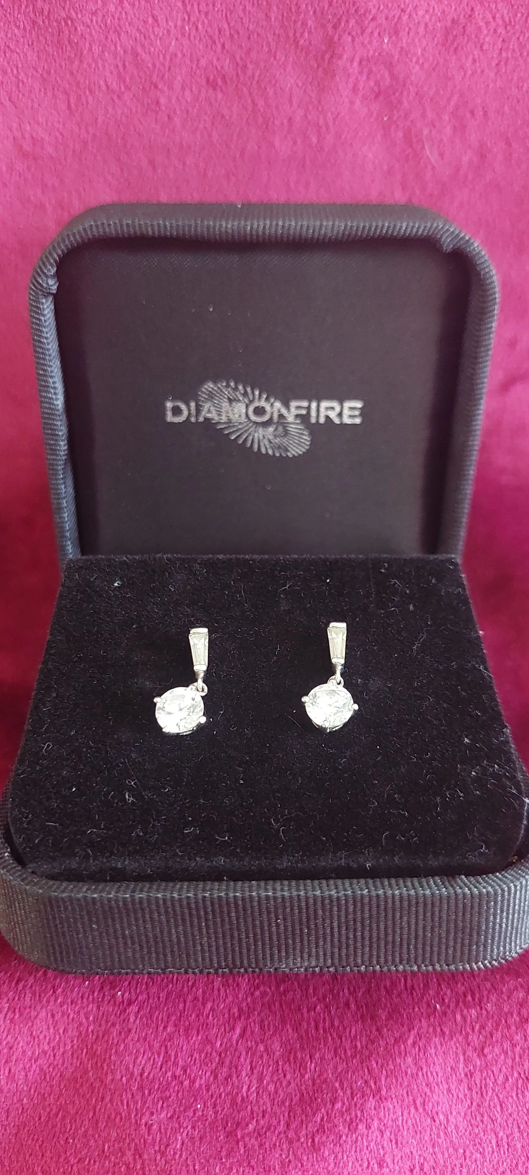 ✨ Prachtige hangende oorbellen Diamonfire Zilver 925 ✨ – photo 2
